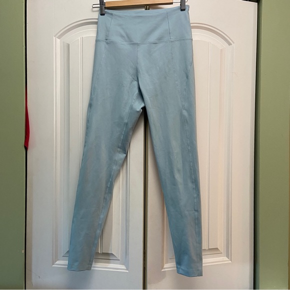 Girlfriend collective compressive high rise leggings in sky - Picture 1 of 9